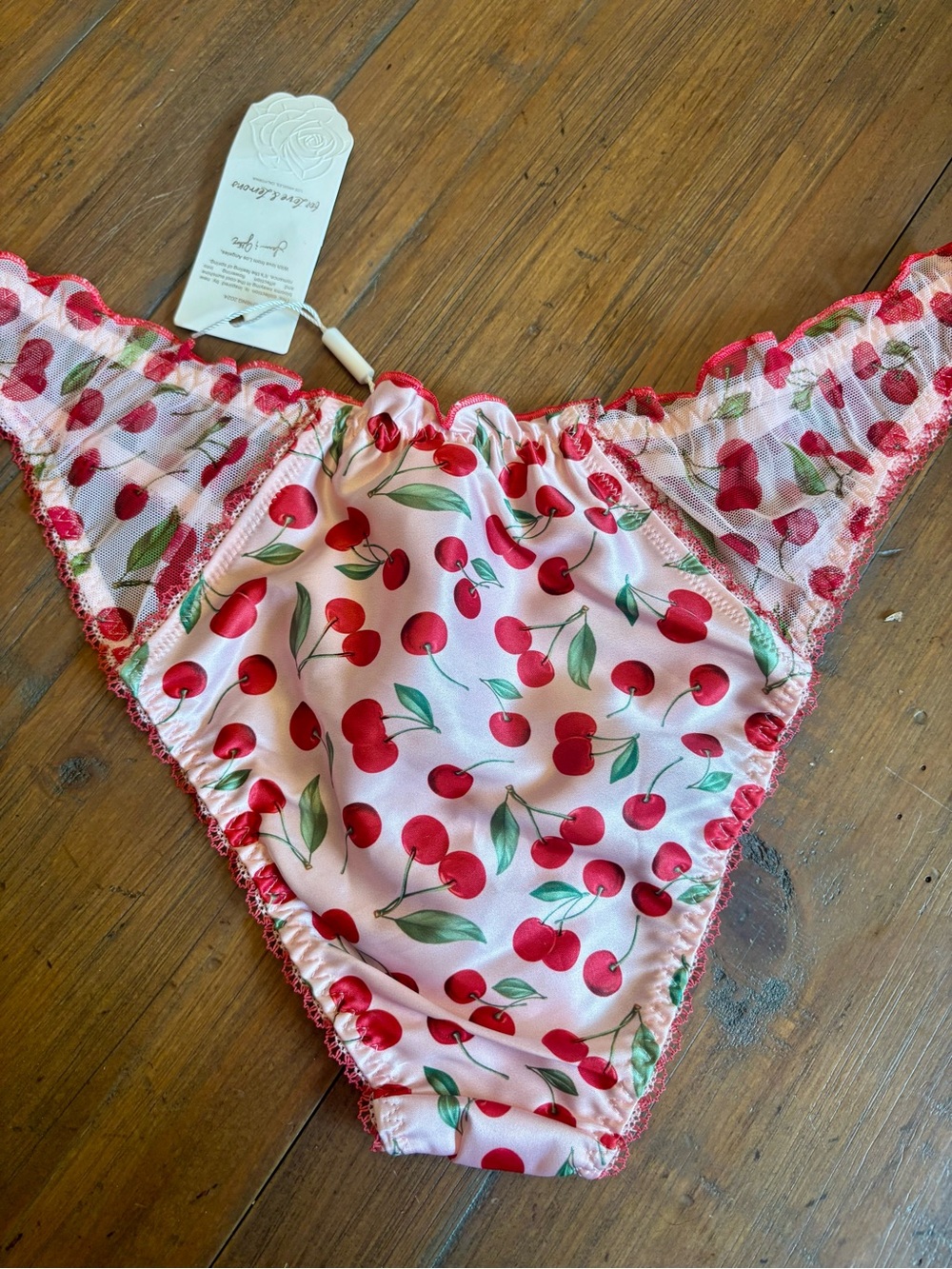 NWT for love and lemons cherries panties - Picture 10 of 10